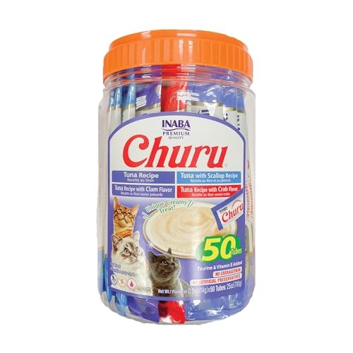 INABA Churu Tuna & Seafood — 50 tubes
